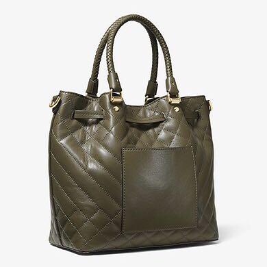Blakely medium quilted leather bucket bag sale