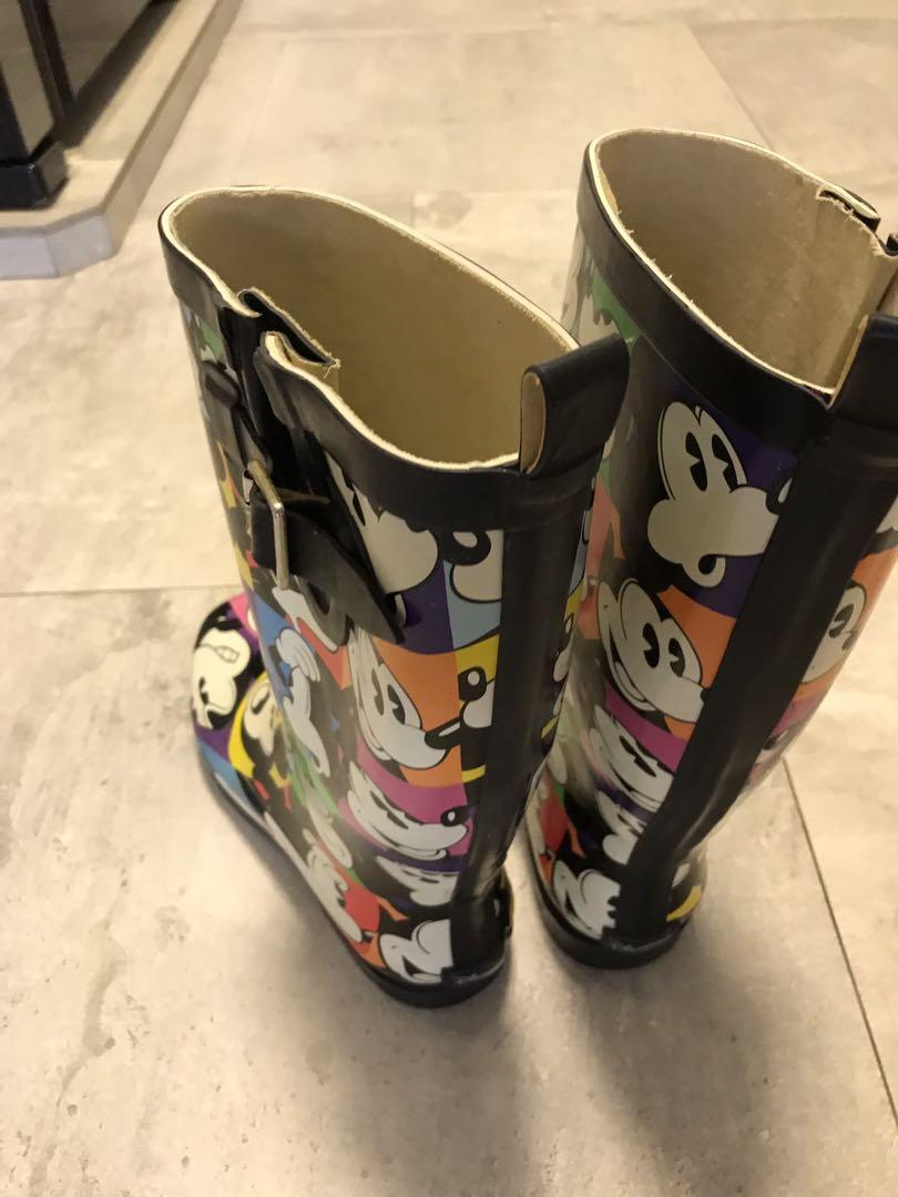 Mickey mouse rain boots adults outlet
