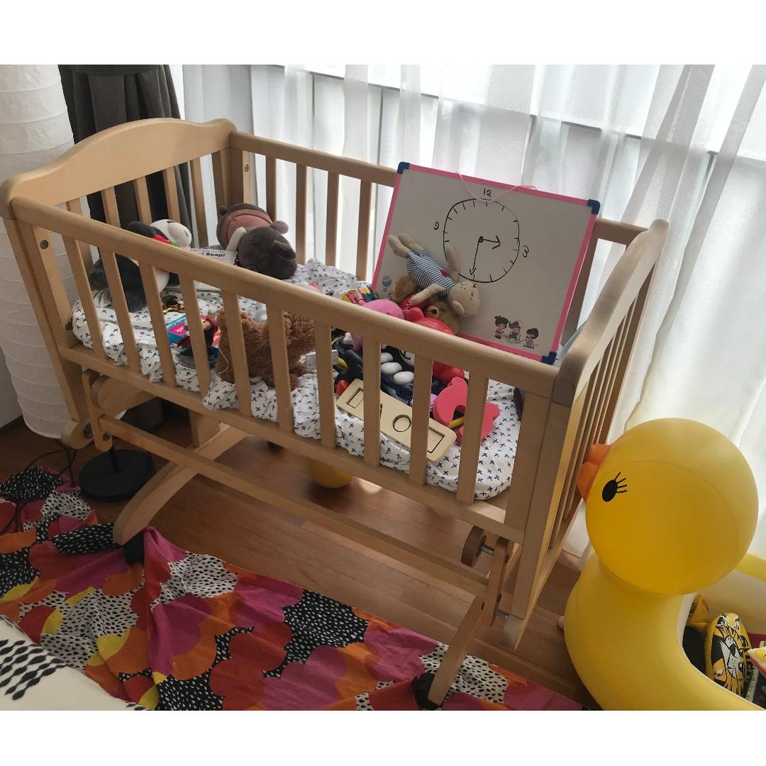 mothercare baby cradle