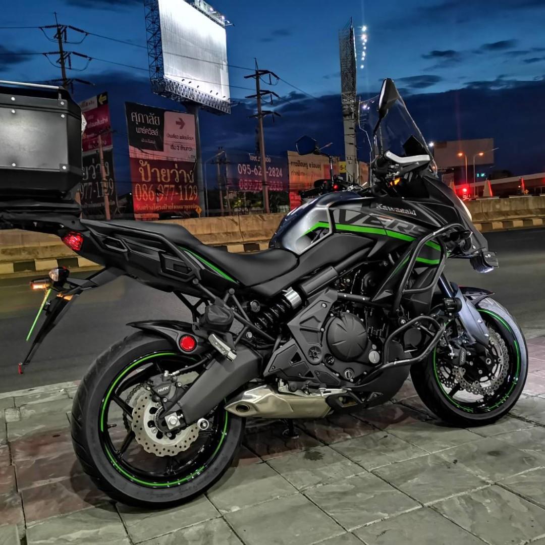 kawasaki versys 650 top case