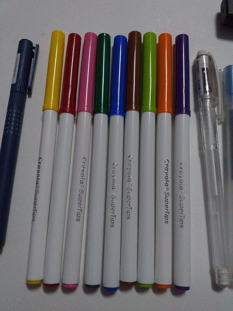 Muji, Pilot Pen, Zebra Mildliner, Stabilo Highlighter and Crayola