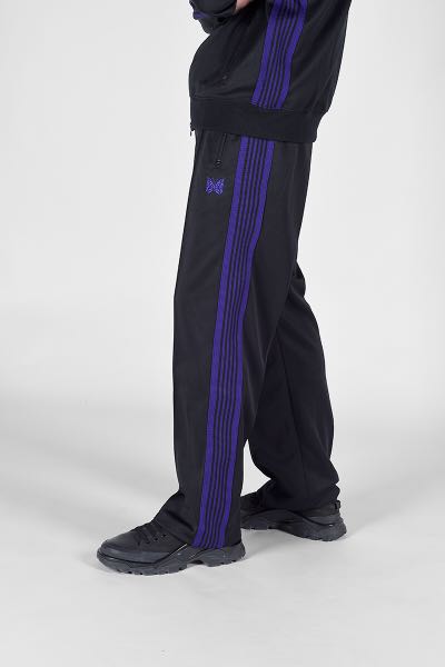 Nepenthes Special Track Pant - Poly Smooth - Ivory - Purple
