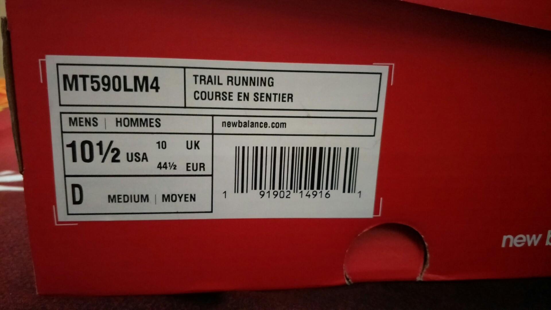 New balance mt590lm4 hotsell