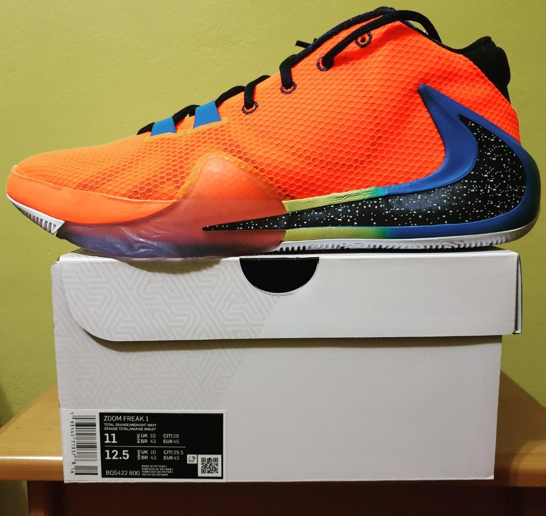 Nike Zoom Freak 1 Men s Fashion Footwear Sneakers on Carousell