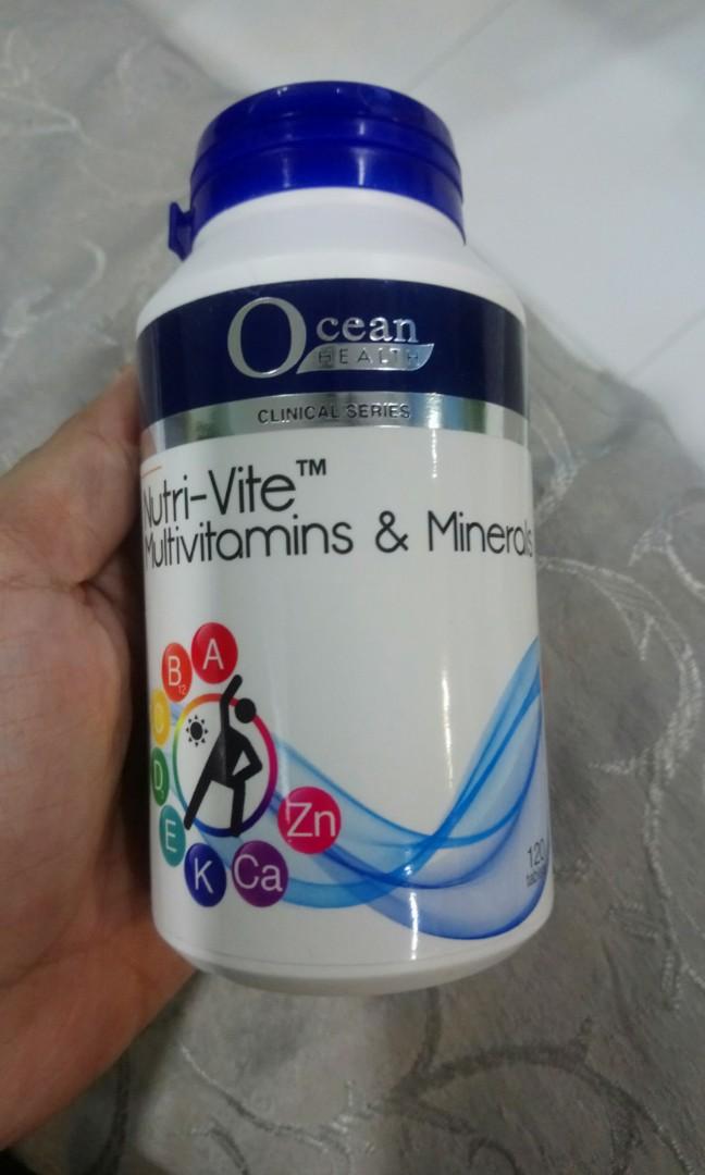 Nutri Vite Multivitamins Minerals Health Beauty Face Skin Care On Carousell