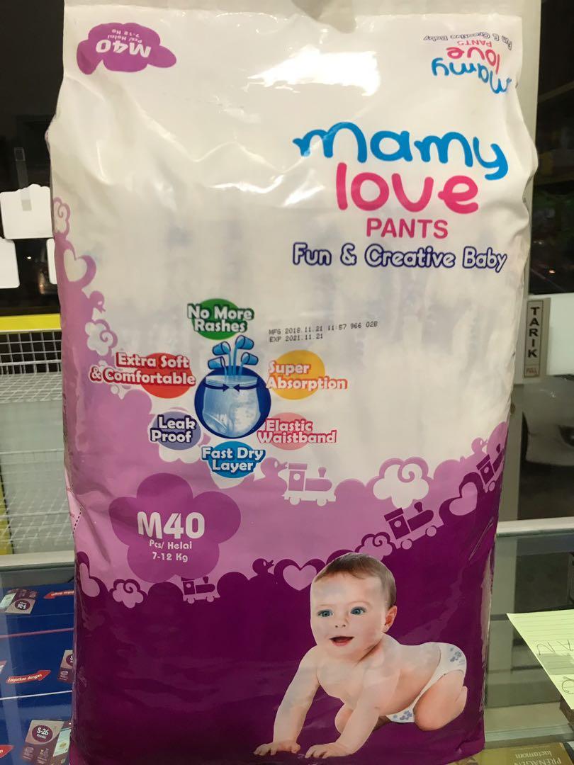 pampers mamy love pants