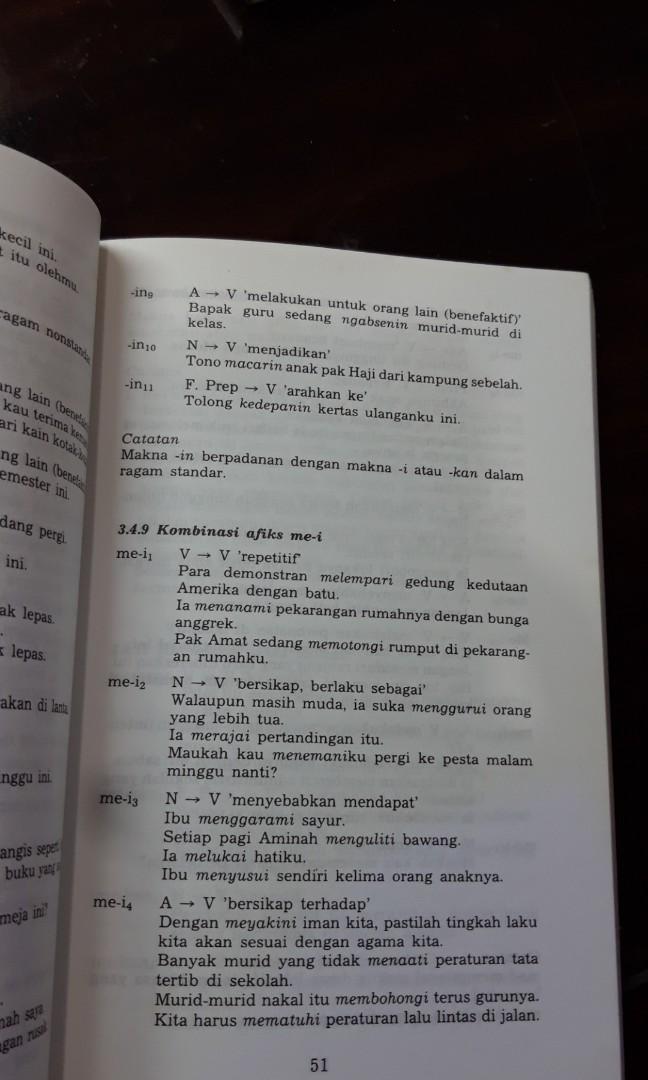 Pembentukan Kata Dalam Bahasa Indonesia Harimurti Kridalaksana Buku Alat Tulis Buku Di Carousell