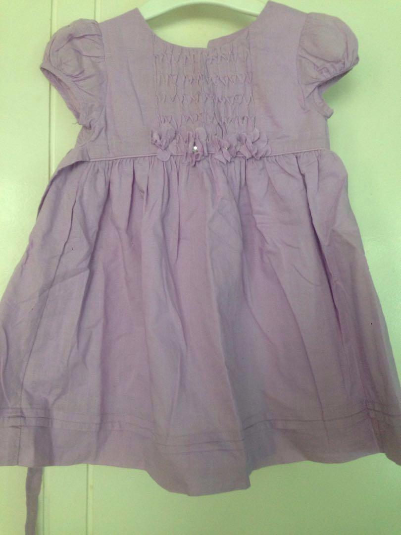 Periwinkle Dress (Category: Babies & Kids Fashion) located in Pasay City. Submitted by frnssh (Listing ID 191384627, Image 1). Description: One button missing (see pic).