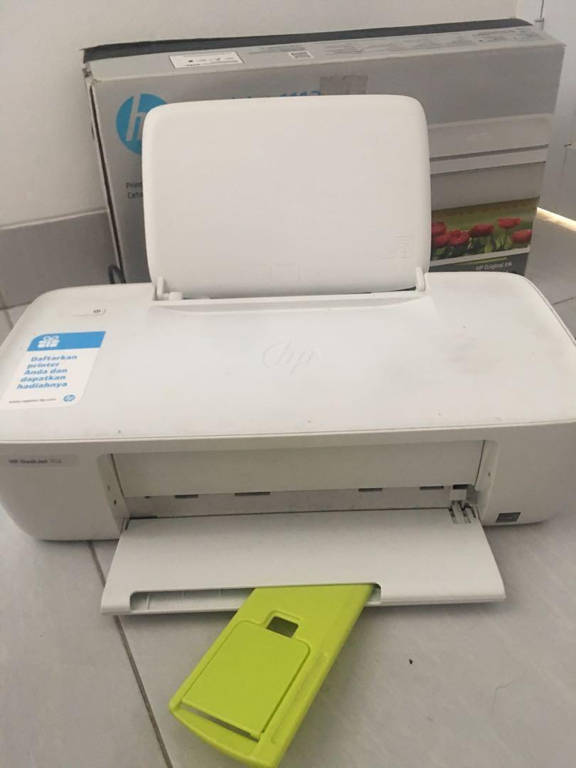 Printer HP Deskjet 1112 (1110 Series), Elektronik, Carousell