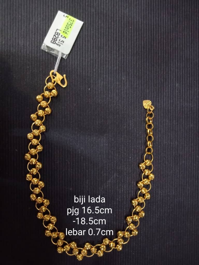 Rantai Tangan Emas 375 Fesyen Wanita Perhiasan Wanita Di Carousell
