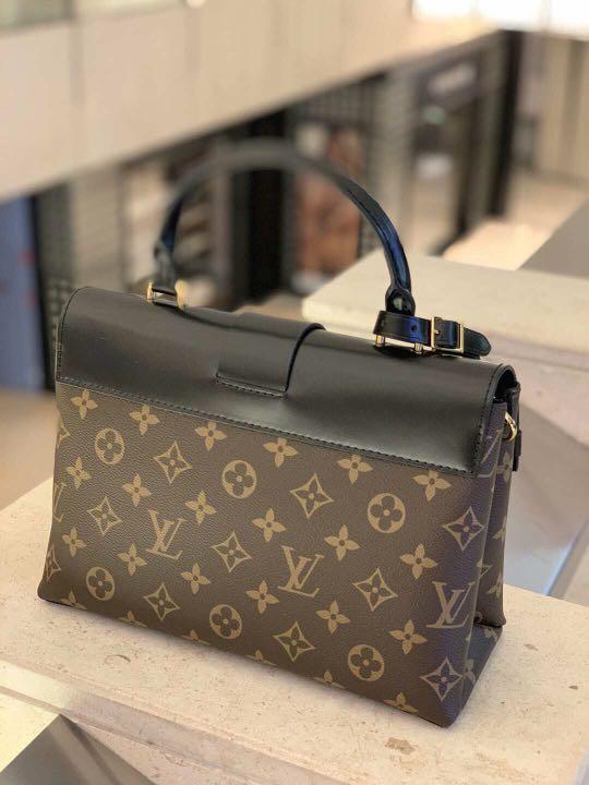 Louis Vuitton One Handle Flap Bag Monogram Canvas and Leather MM