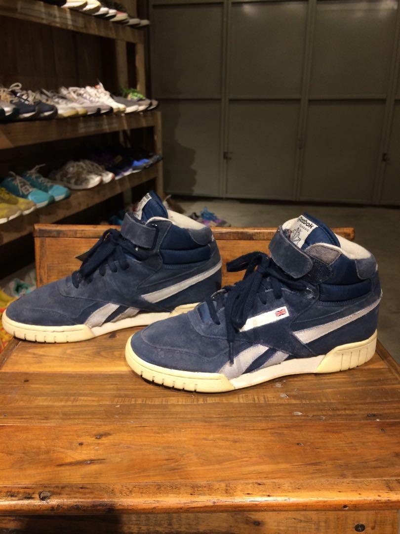 reebok mid top sneakers