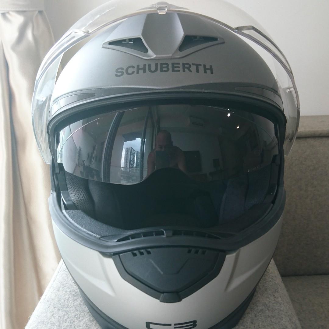 Schuberth C3 Pro Helmet Size L grey Observer colourway