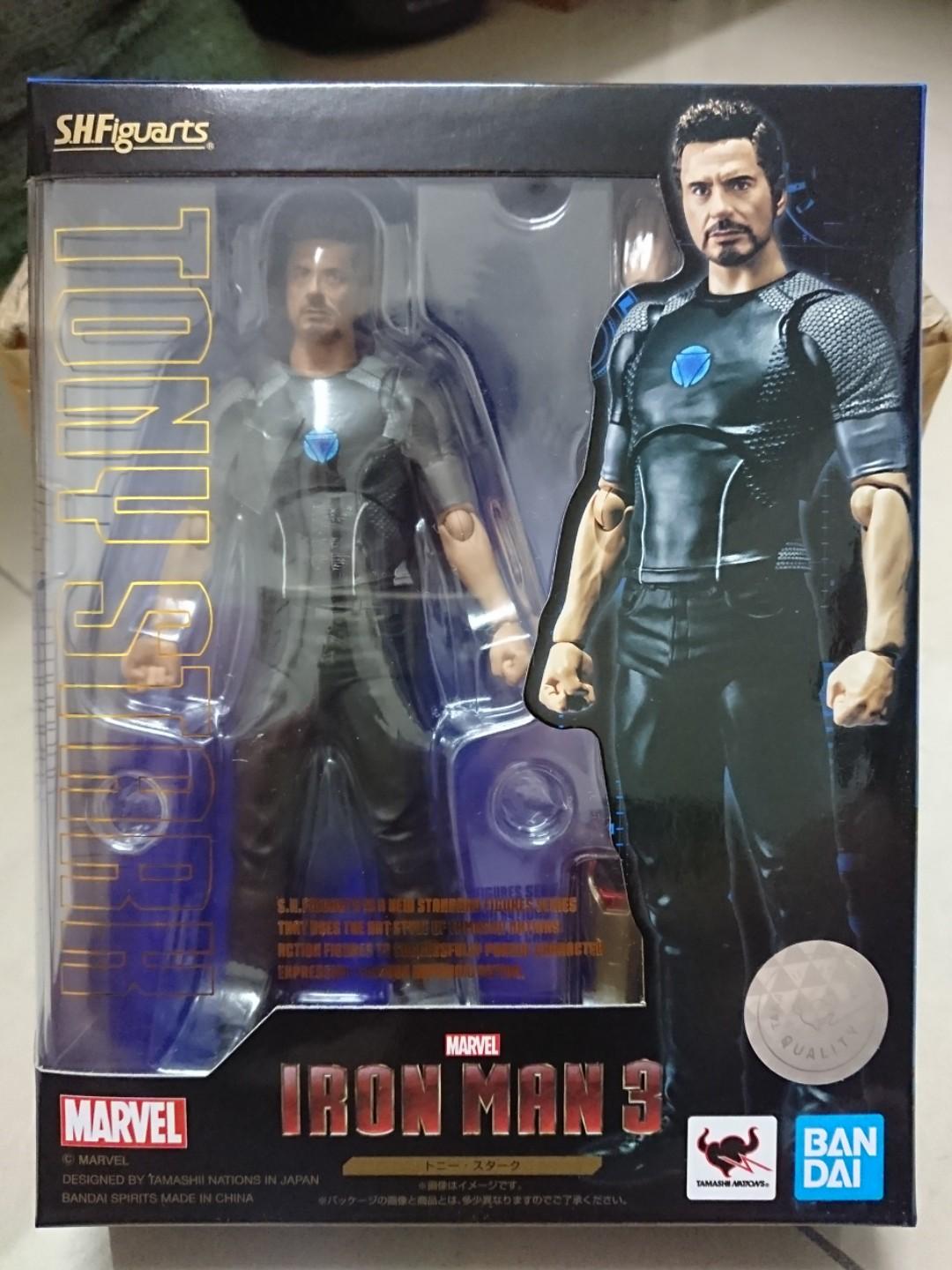 Figuarts Tony Stark Iron Man 3 BANDAI Spirits Japan NEW SH S.H