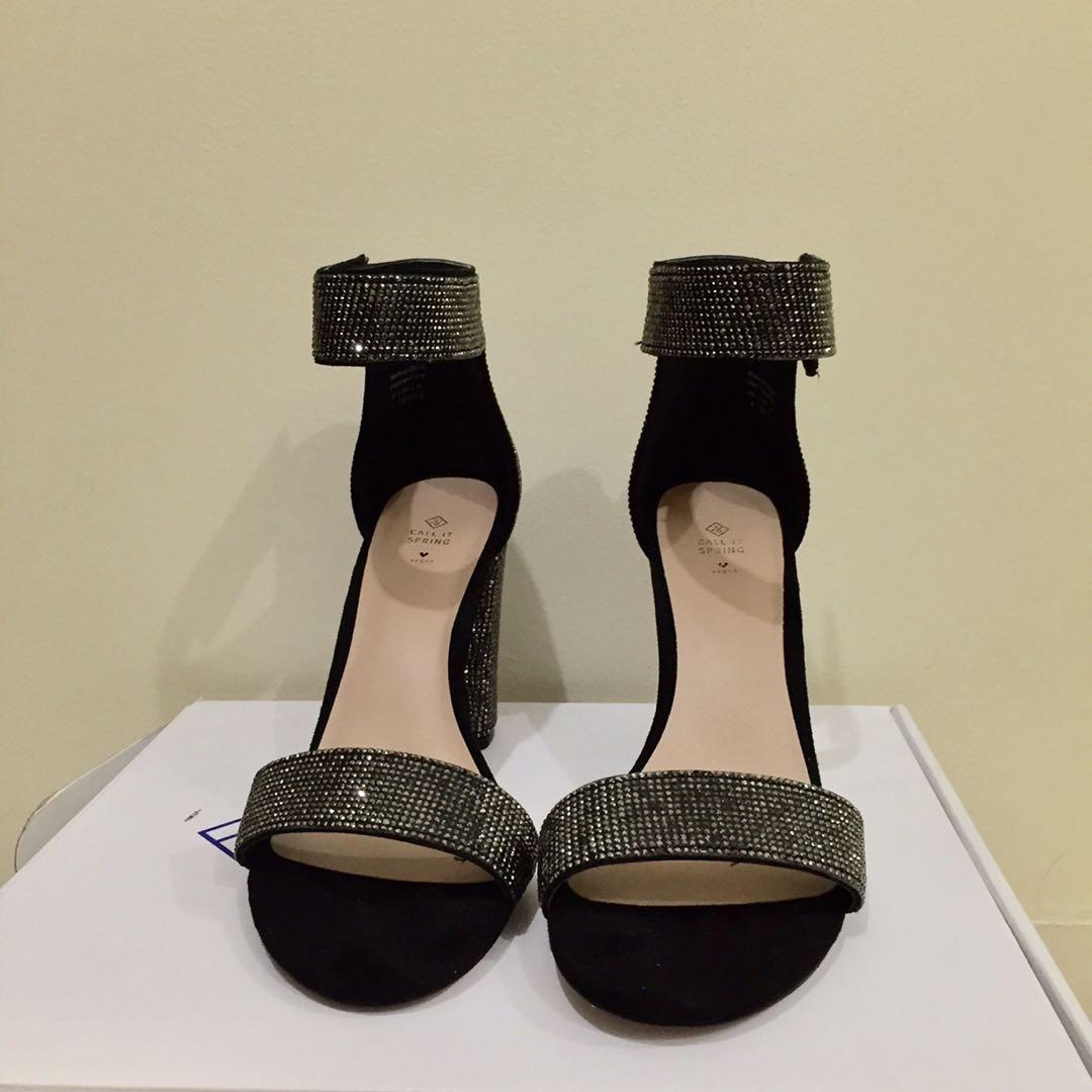 Call it online spring sparkly heels