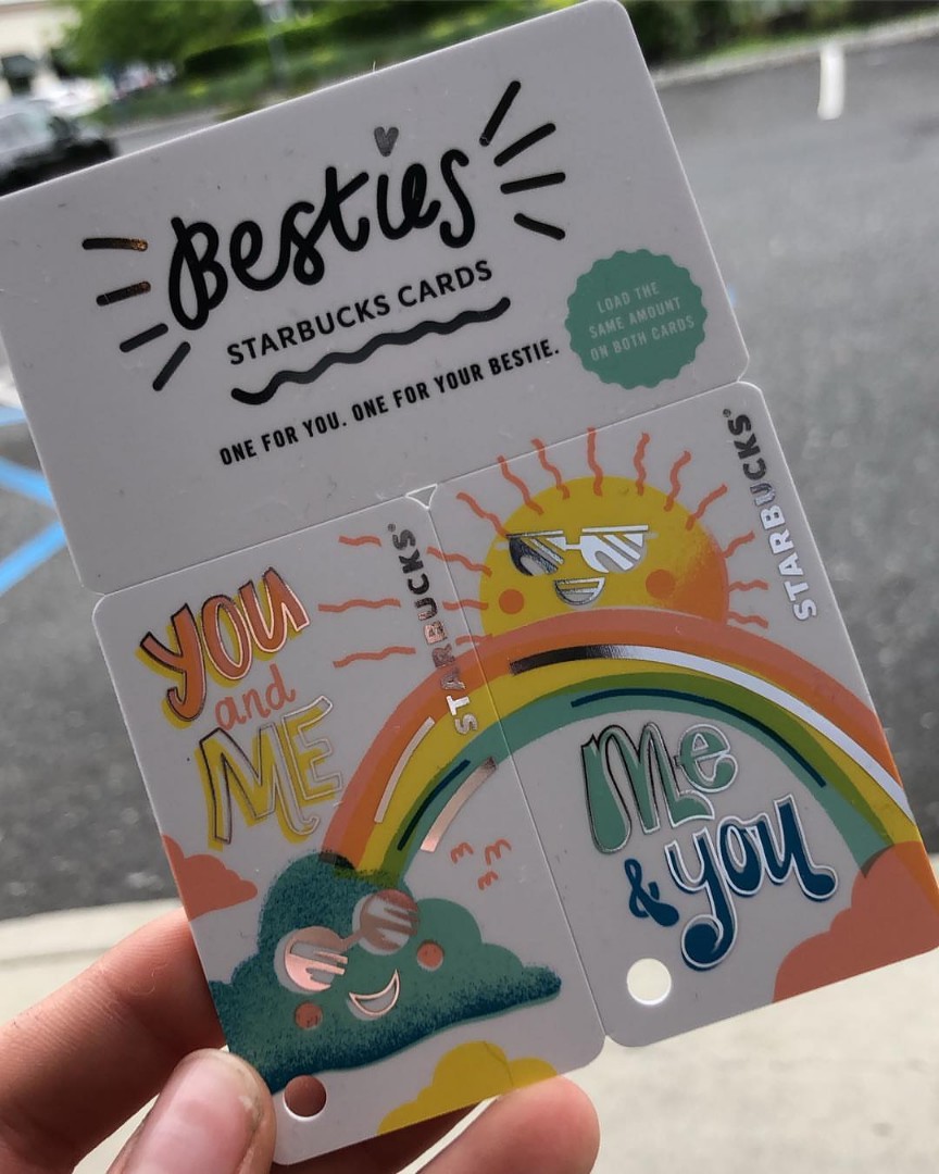 Starbucks Malaysia Limited Edition Besties Card Tickets Vouchers