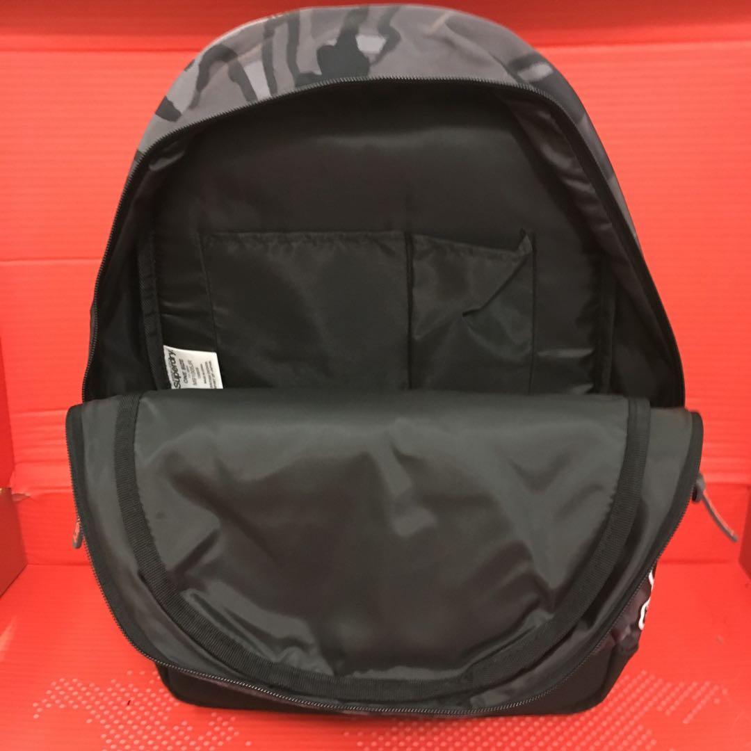 superdry grey camo mono montana backpack