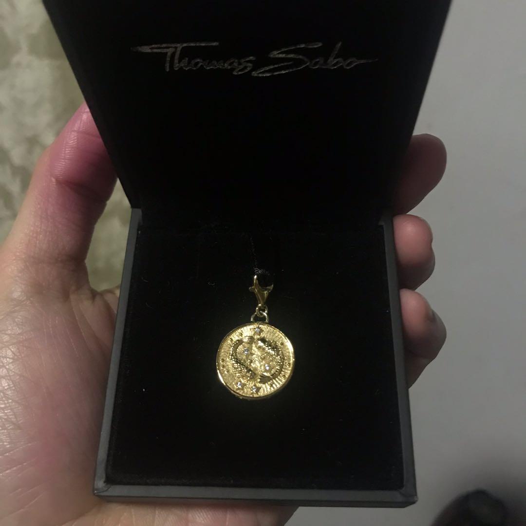 Thomas Sabo Pisces Gold Charm