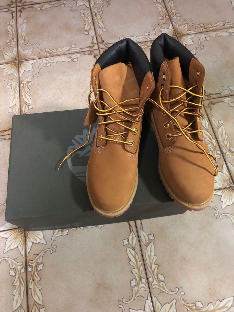 timberland 6 inch yellow boots