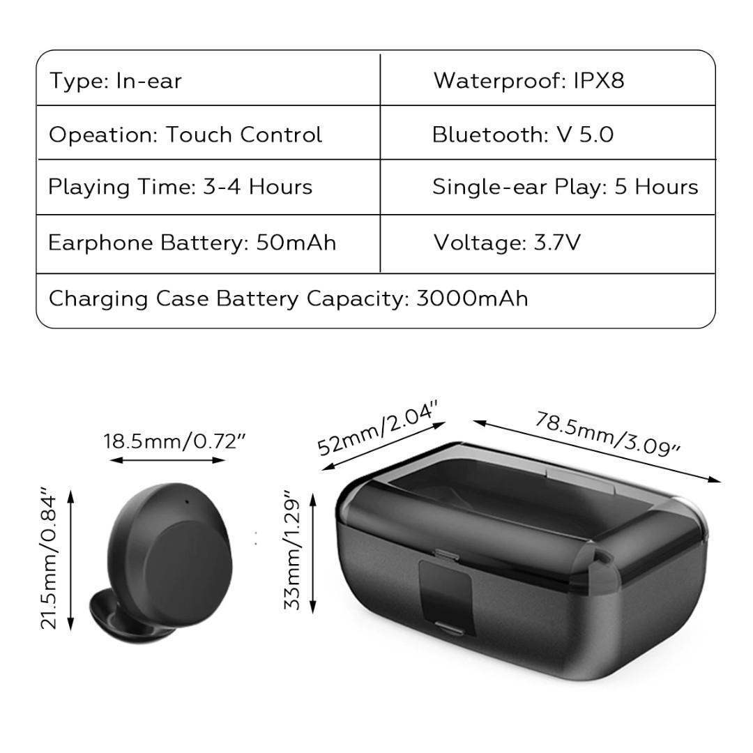 Touch two c3 stereo headset outlet