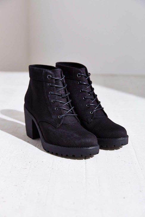 Vagabond lace up boots, Women's Fashion, Footwear, on Carousell