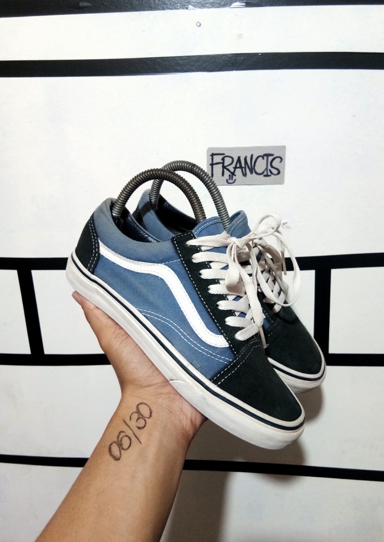 Vans Old Skool Navy Blue/Black, Women's 
