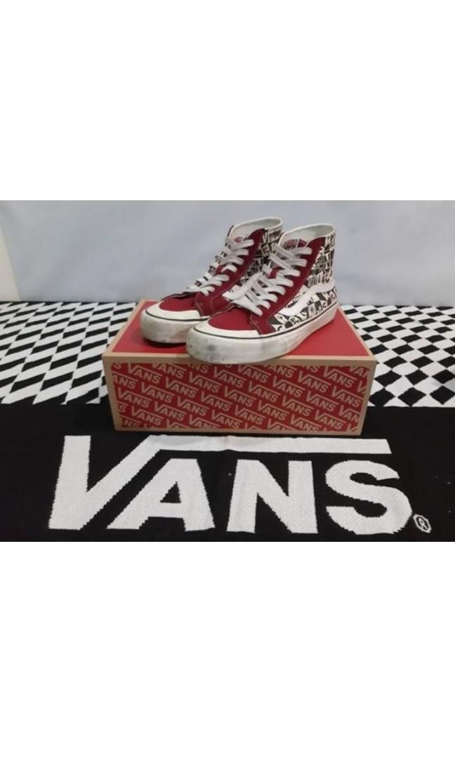 VANS X YUSUKE HANAI SK8 HI Rumba Red Men s Fashion Footwear