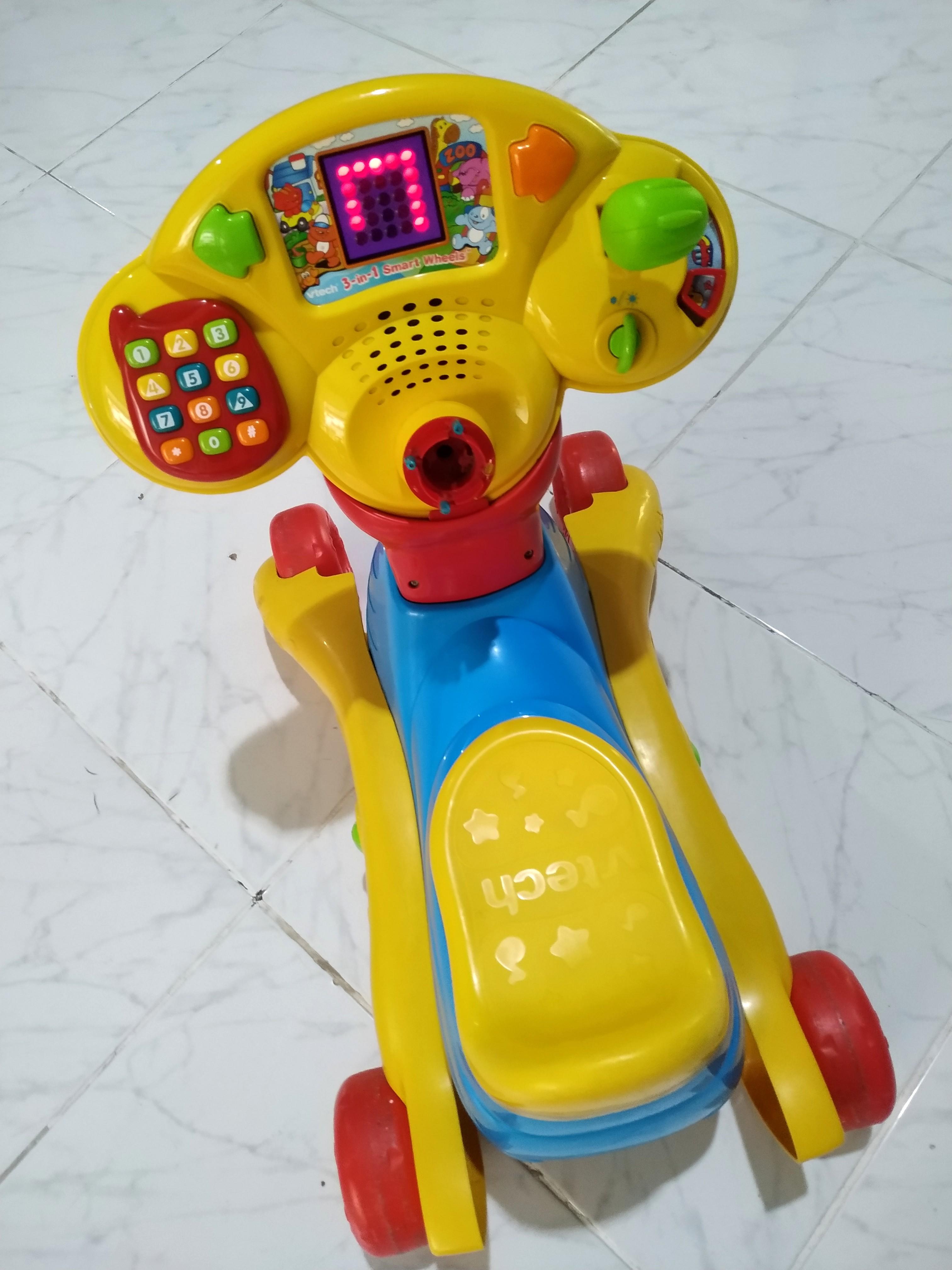 Vtech Ride On Baby Elektronik Nyala Bayi Anak Mainan Baby Walker Di Carousell