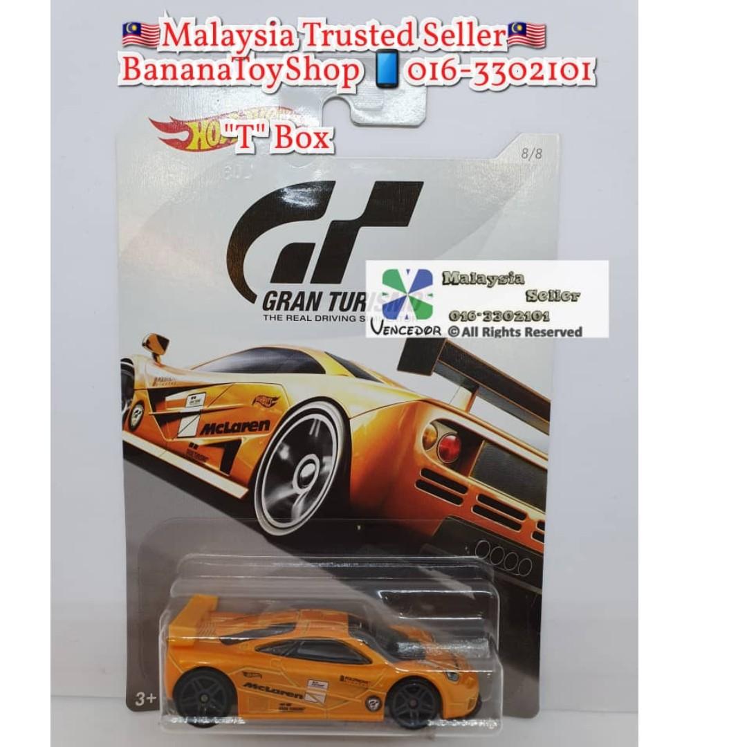 100 Original Hotwheels Series 8 8 Mclaren F1 Gtr Gran Turismo Toys Games Diecast Toy Vehicles On Carousell