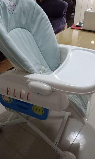 Multifunctioned Baby Bed Multifungsi High Chair