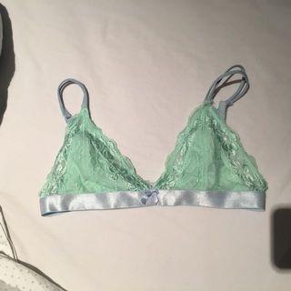 Green blue bralette