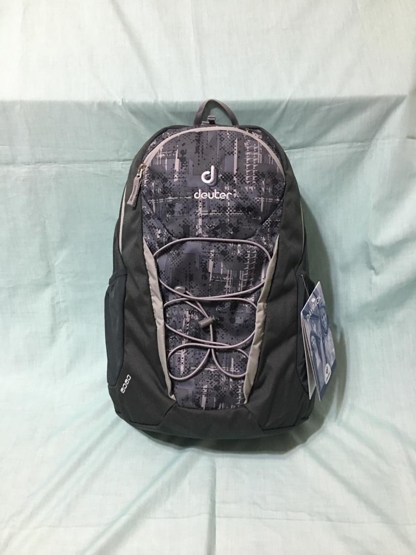 🔺2020🔺Deuter GOGO Daypack Backpack School Bag Work | School | Travel < BLACK CRASH>, Men\'s Fashion, Bags, Backpacks on Carousell