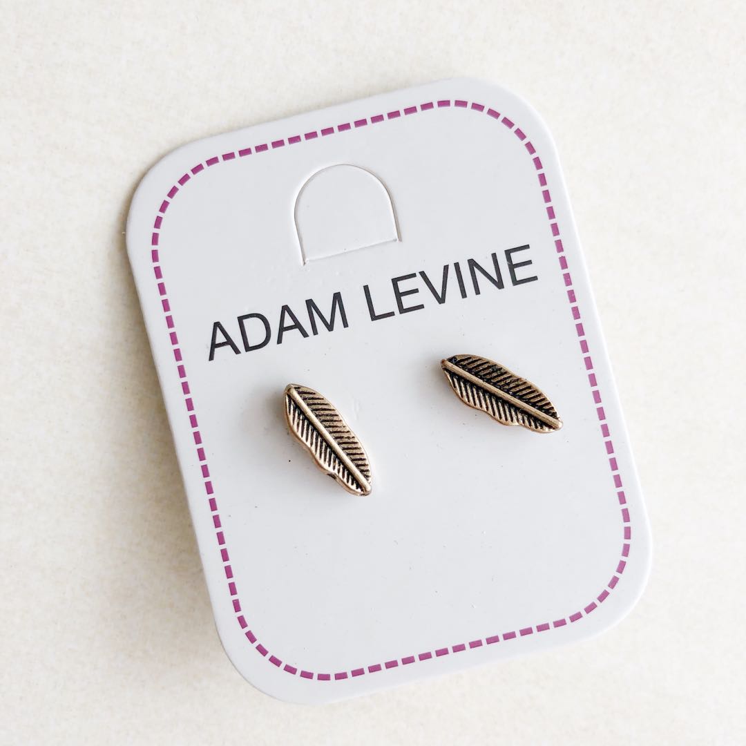 Adam Levine Bohemian Feather Earring