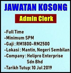 Admin Clerk Mantin Negeri Sembilan Jobs Full Time Admin Office Finance On Carousell