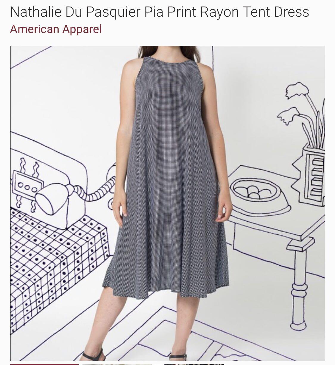 American apparel shop tent dress