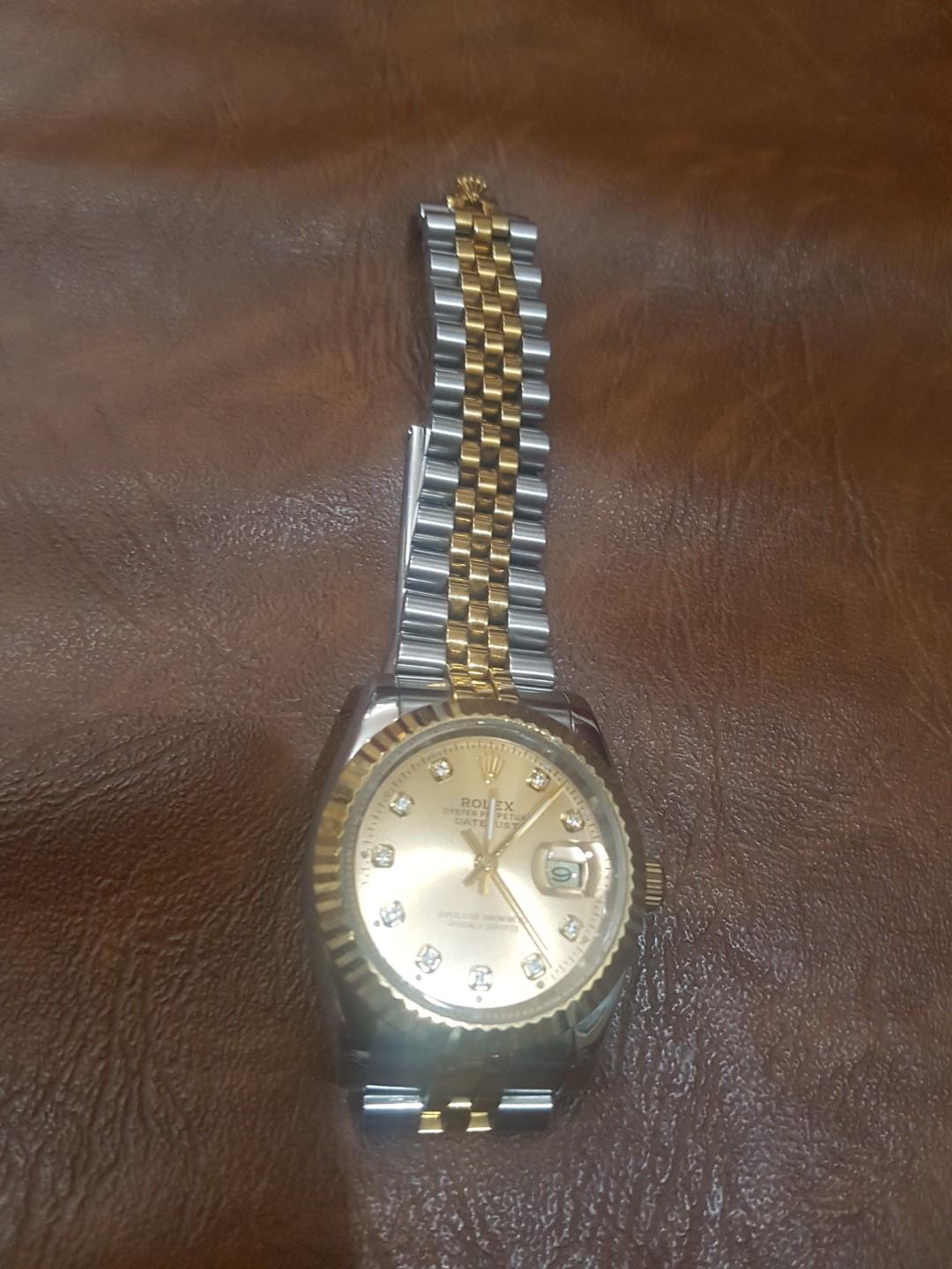 Arloji Rolex Oyster Perpetual (Silver 