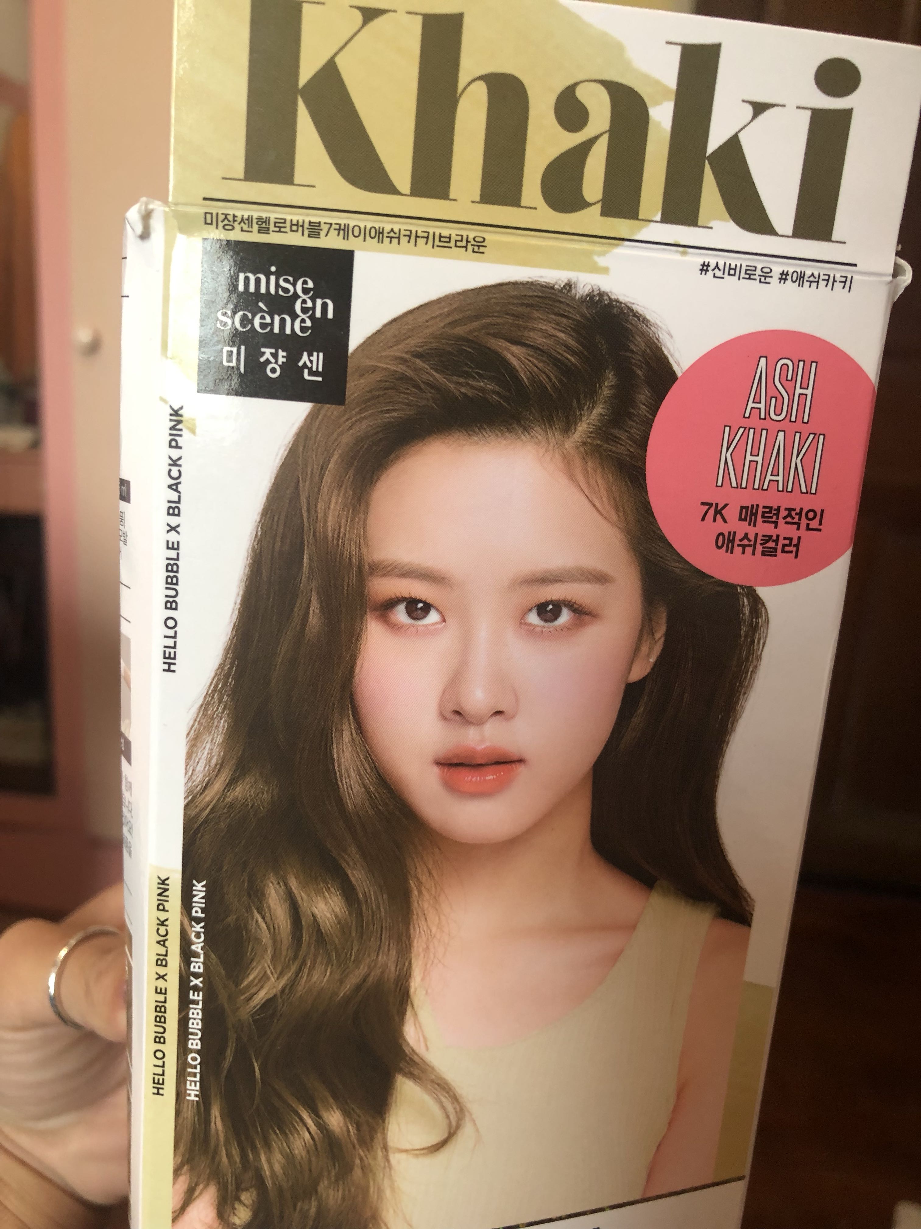 Ash Khaki Hair Dye Beauty Personal Care Hair On Carousell