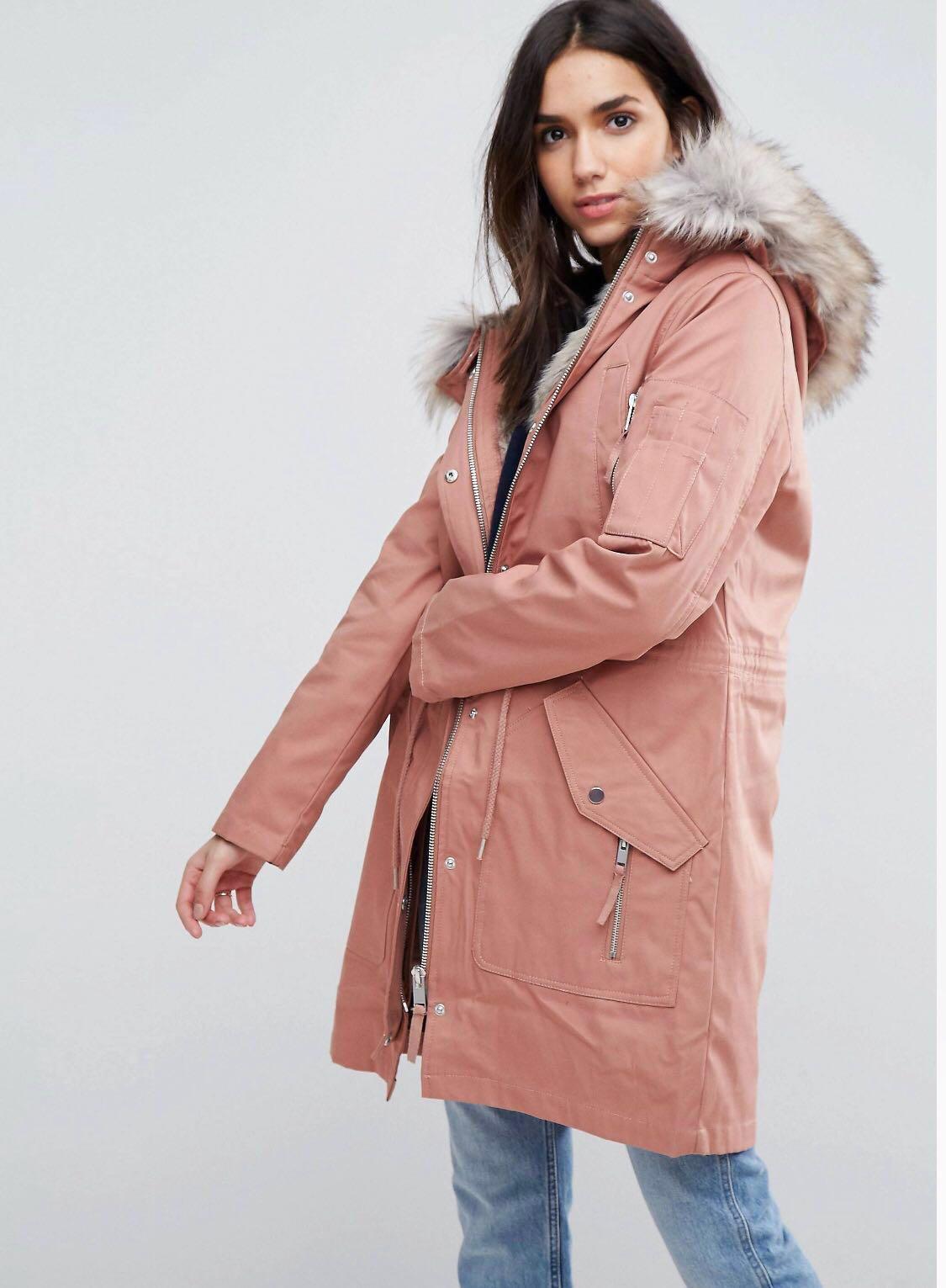 asos winter jacket womens