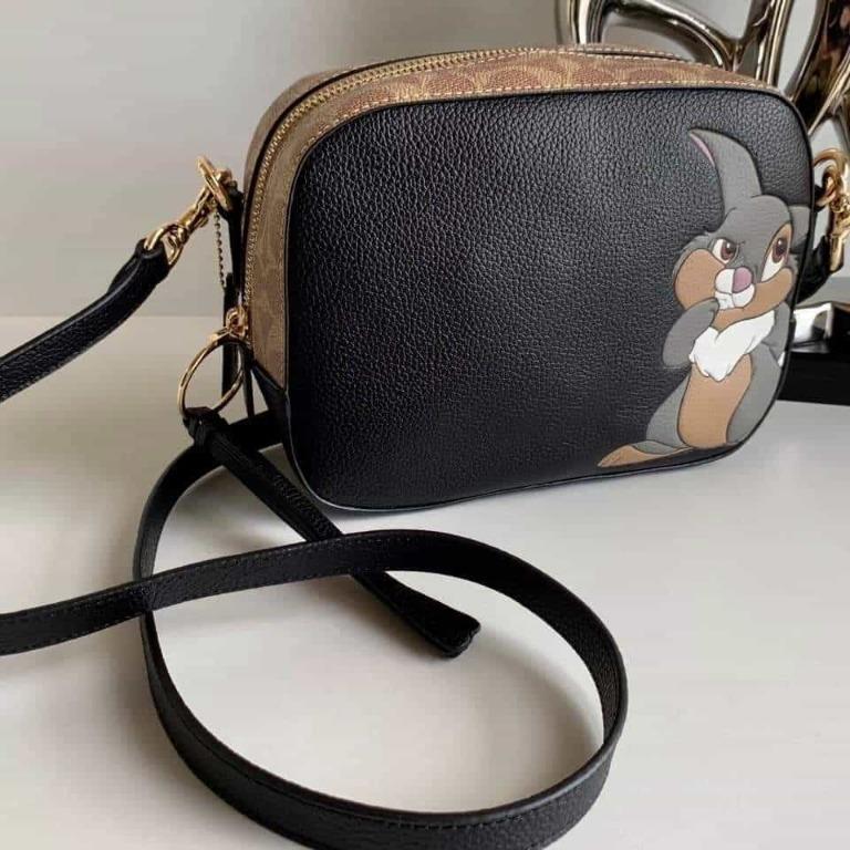 Disney x coach hotsell camera bag with thumper