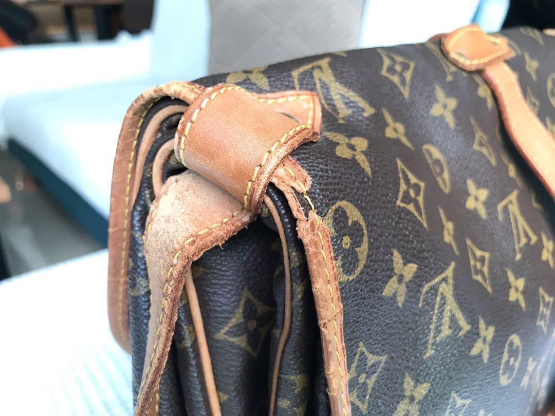 Authentic Pre-owned Louis Vuitton Bag (Saumur 35), Luxury, Bags