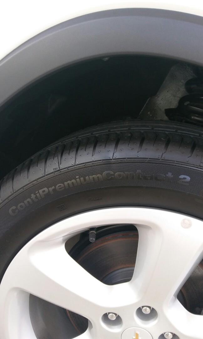 Ban Continental Premium Contact 245 55 R18 2 Unit Aksesoris Mobil Di Carousell