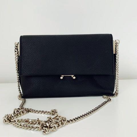 Chain leather bag on sale mango