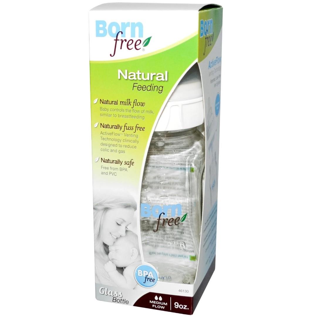 born free milk bottle