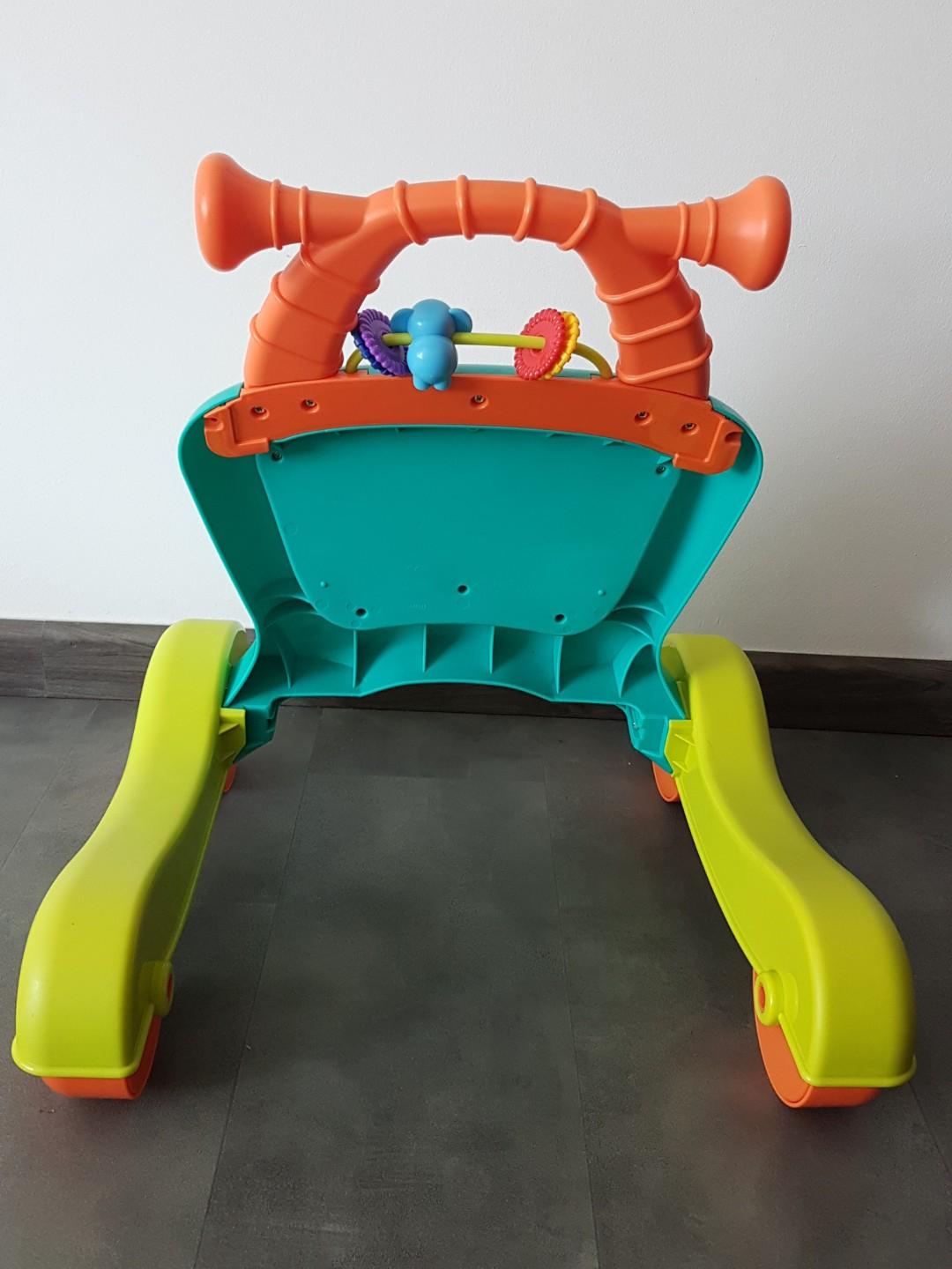 Bright starts sit to stride activity walker top