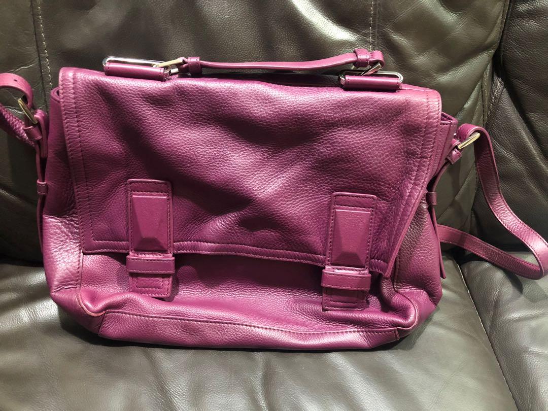 calvin klein purple bag