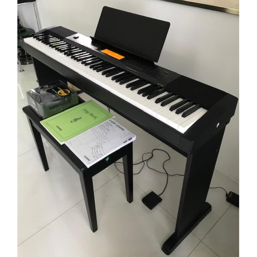 Piano casio cdp 230r best sale
