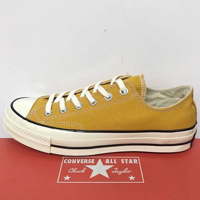 chuck taylor 70s sunflower