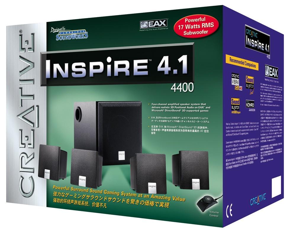 Creative Inspire 4.1 4400 Speakers TV Home Appliances TV