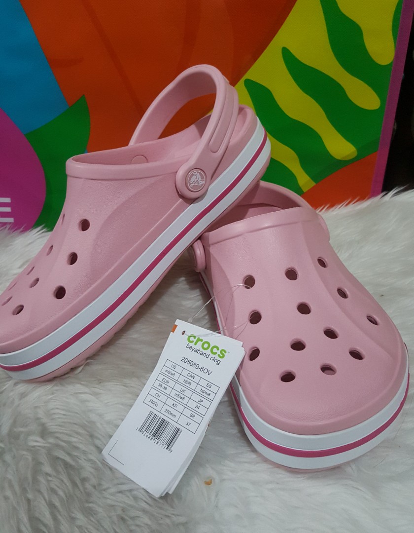 crocs bayaband pink