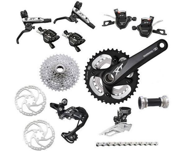 shimano deore xt 2x10 groupset